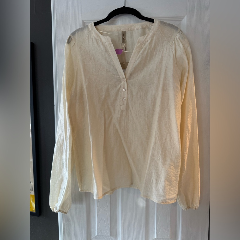 Stylish Cream Blouse for Women